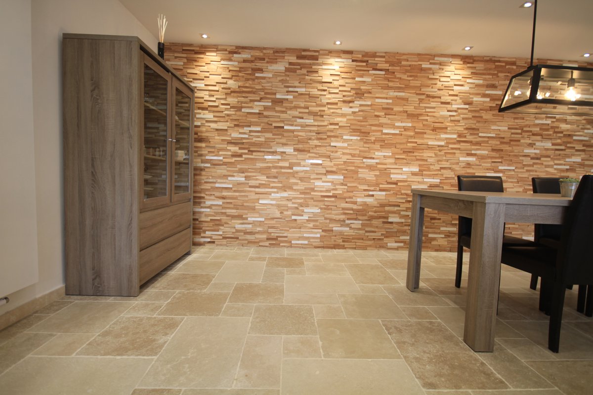 SUNDA WOOD & MARBLE 40x18x1-2 CM